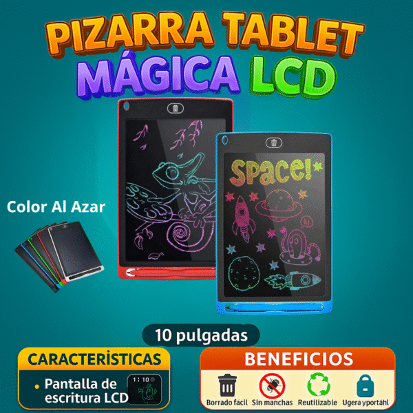 Pizarra Tablet Magica LCD 10 Pulgadas